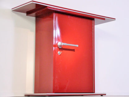 Kleine Art Deco Konsole in einem wundervollem Rot