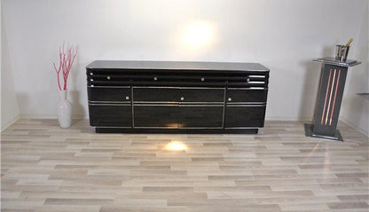 Großes Sideboard im Art-déco-Stil mit Hochglanzlackierung
