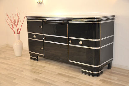 Chromliner Buffet aus der Art Deco Ära