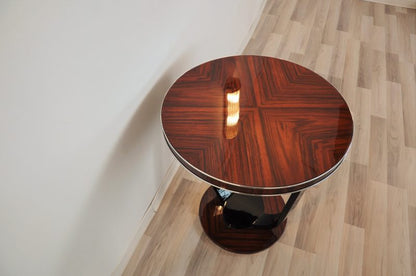 Art-Deco-Beistelltisch aus Palisander