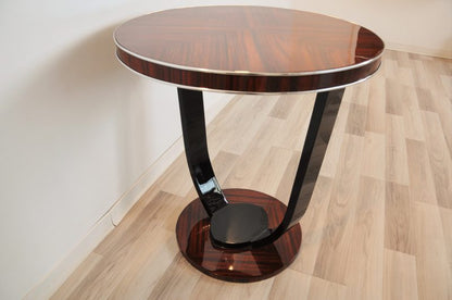Art-Deco-Beistelltisch aus Palisander