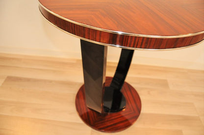 Art-Deco-Beistelltisch aus Palisander