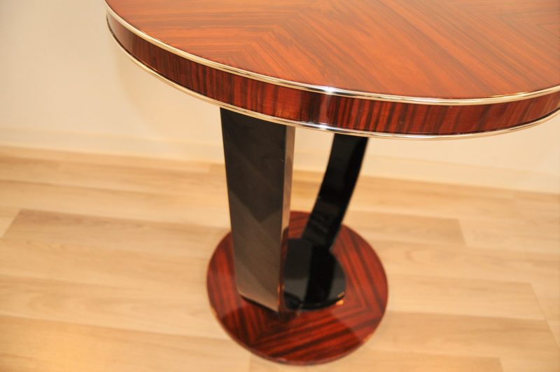 Art-Deco-Beistelltisch aus Palisander