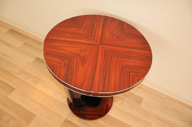 Art Deco Palisander Beistelltisch