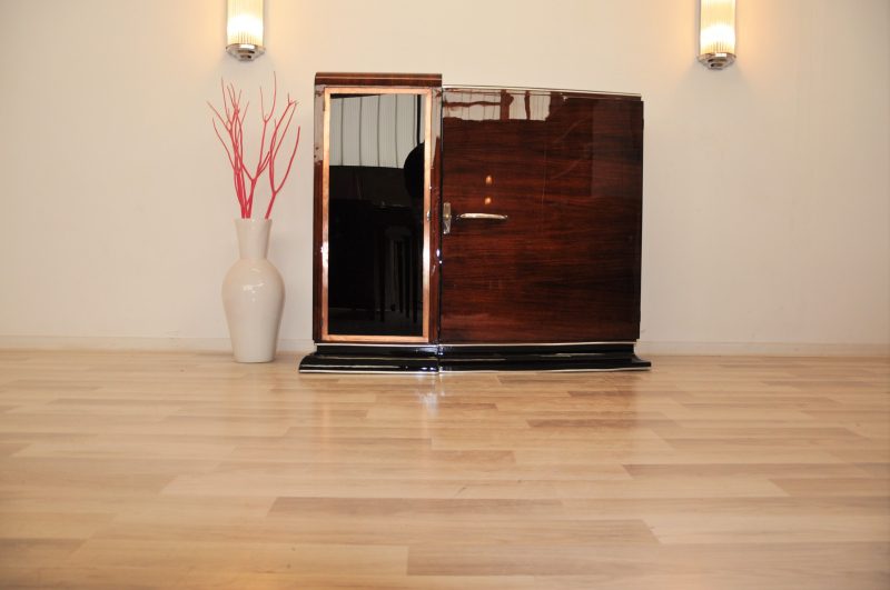Asymmetrical Art Deco Commode or Bar