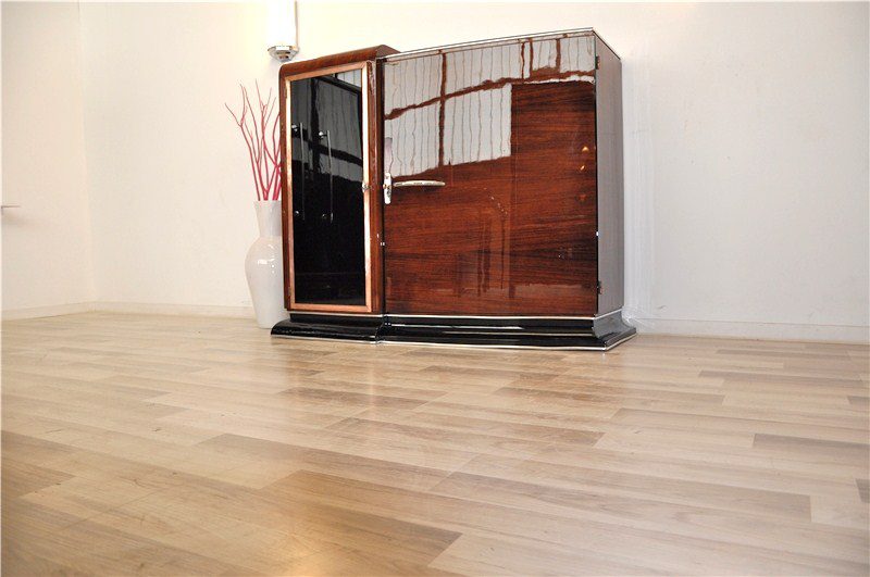 Asymmetrical Art Deco Commode or Bar
