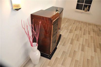 Asymmetrical Art Deco Commode or Bar