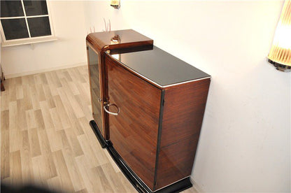 Asymmetrical Art Deco Commode or Bar