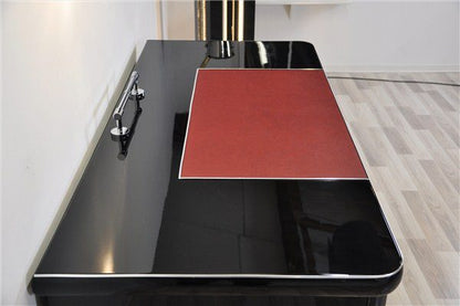 Art Deco Desk with wonderful Leather Applications