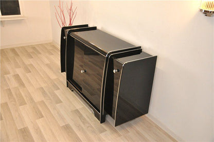 Art-Deco-Sideboard mit Barerweiterungen