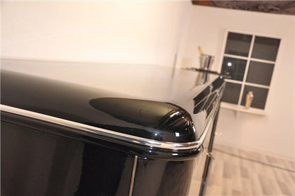 Large Art Deco Sideboard with Walnut Details