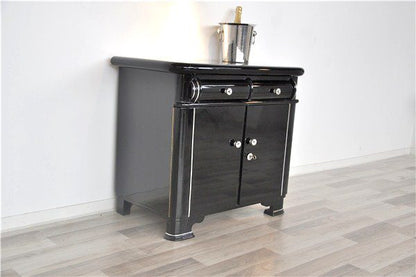 Kleine Art-Deco-Bar mit Schubladen