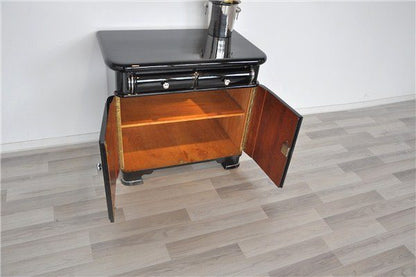 Zierliche Art Deco Bar mit Schubladen