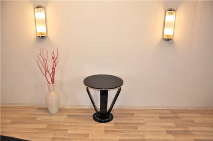 High Gloss Black Side Table