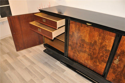Art Deco Wurzelholzsideboard aus Südfrankreich