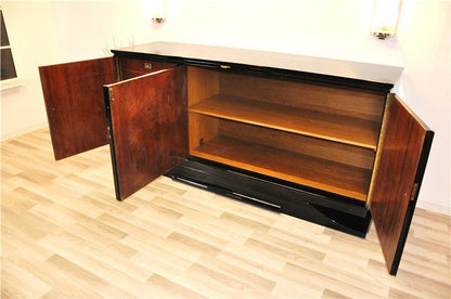 Art Deco Wurzelholzsideboard aus Südfrankreich