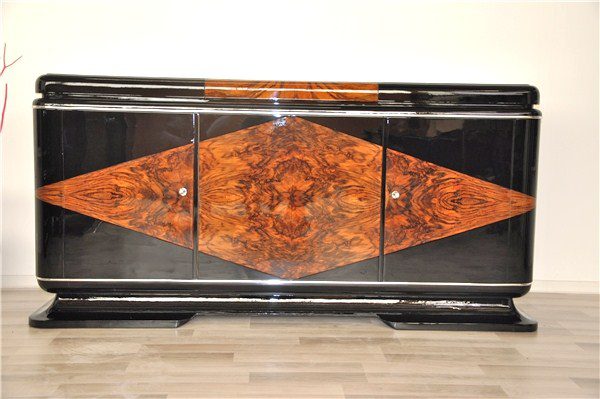 French Sideboard with a Check Veneer