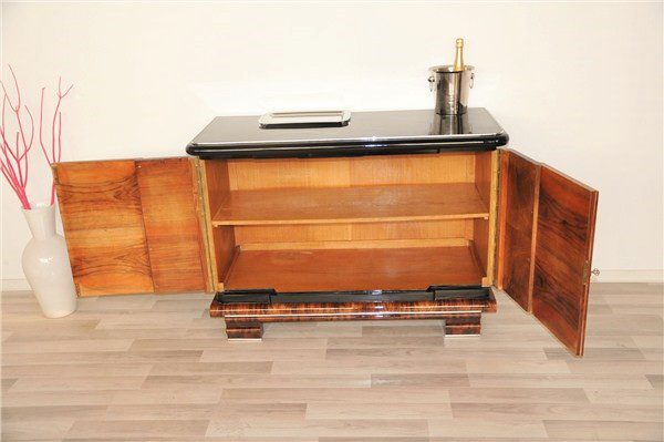 Kommode aus Wurzelholz aus der Art-déco-Epoche
