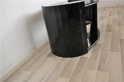Ovaler Art Deco Couchtisch