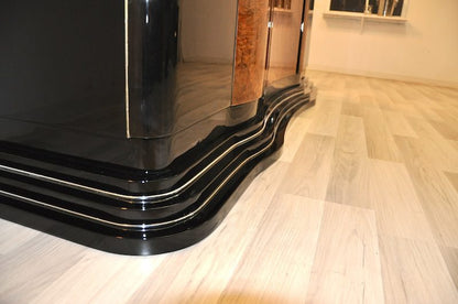 Curved Credenza from the Art Deco Era