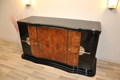 Curved Credenza from the Art Deco Era