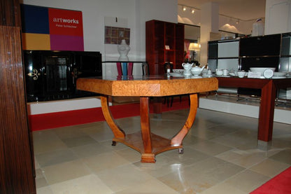 Wundervoller Art Deco Amboina Tisch