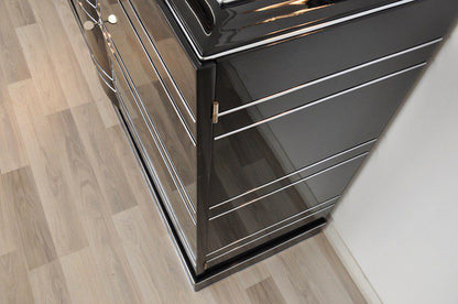 Art Deco Sideboard und Chromliner