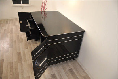Art Deco Chromliner Schreibtisch