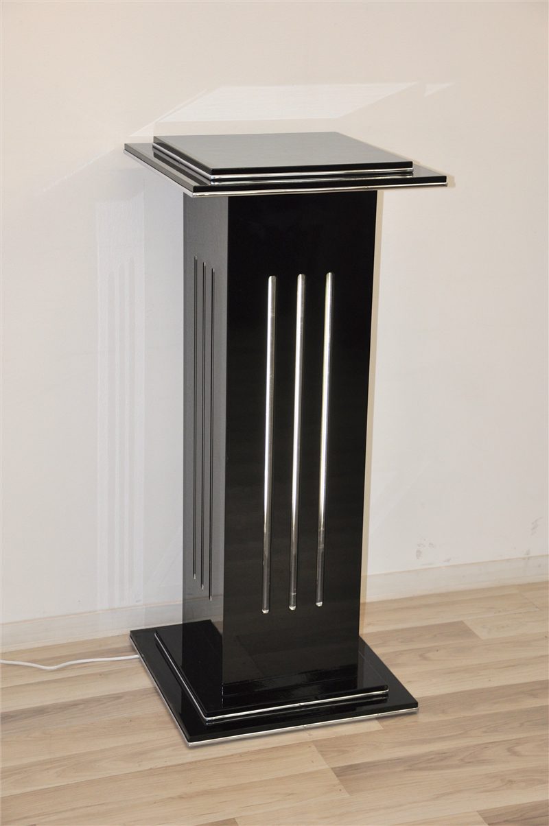 Art-Deco-Säulenlampe