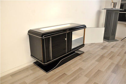 Beleuchtete Art Deco Kommode