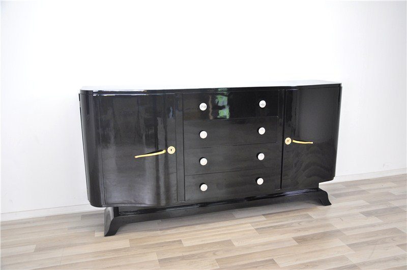 Antikes Art Deco Sideboard mit Schubladen