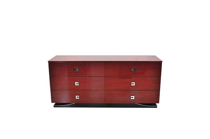 Sideboard im originalen Ferrari Rot