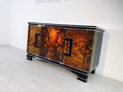 Art Deco Buffet aus Walnussholz