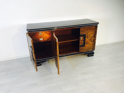 Art Deco Buffet aus Walnussholz