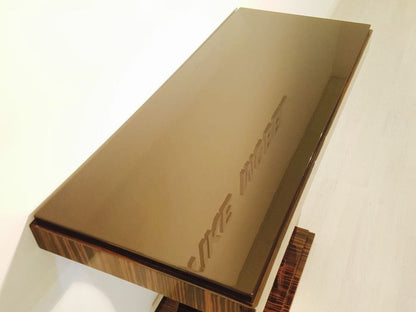 Art Deco Konsole mit Makassar Furnier
