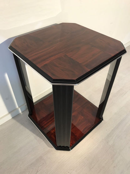 Mahagoni Art Deco Beistelltisch