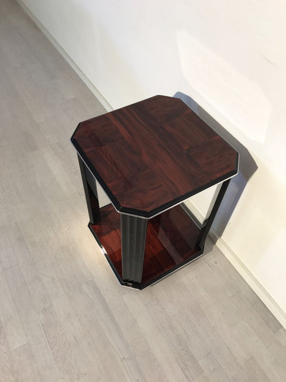 Mahagoni Art Deco Beistelltisch