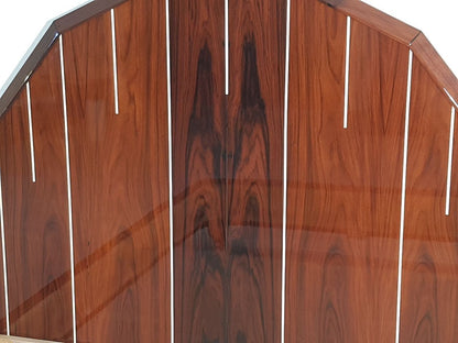Art Deco Bett aus Palisanderholz