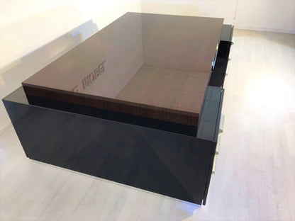 Prachtvoller Bauhaus XXL Schreibtisch und Partner Schreibtisch