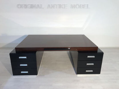 Prachtvoller Bauhaus XXL Schreibtisch und Partner Schreibtisch