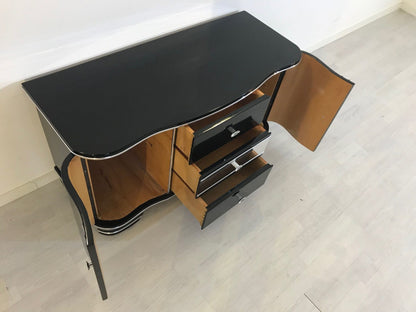 Art Deco Chrom Kommode von 1920
