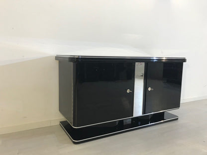 Art Deco Stil Kommode Klavierlack