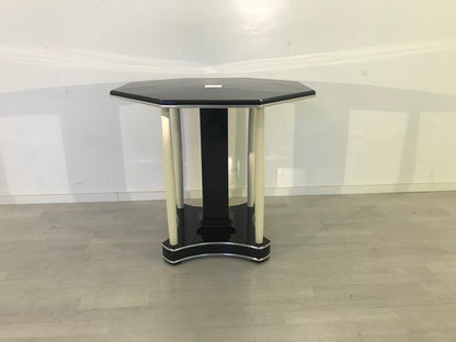 Achteckiger Art Deco Tisch für 4 Personen aus Frankreich 1920er Jahre