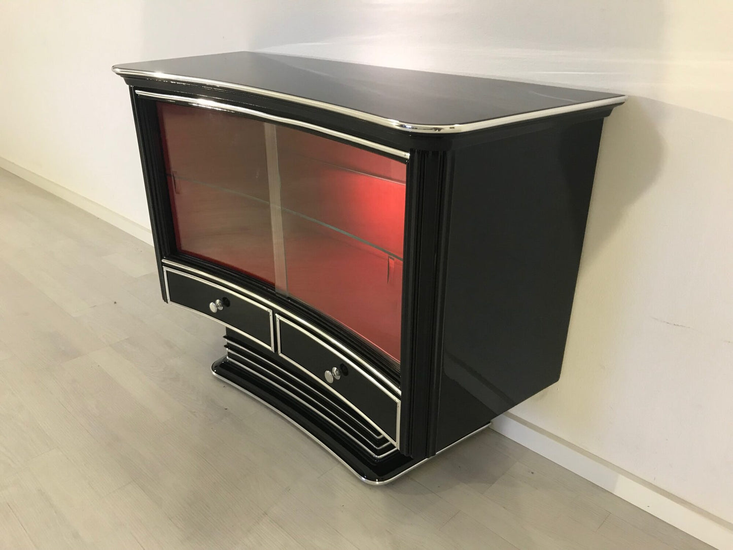 Art Deco Vitrine oder Bar 1920er Jahre aus Frankreich