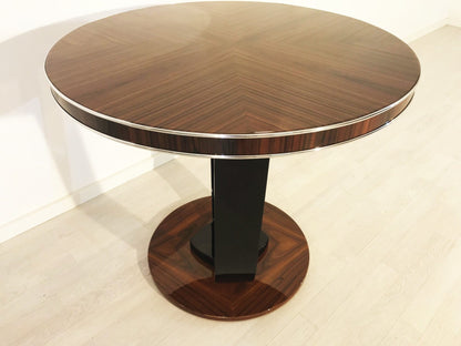 Art Deco Design Palisander Beistelltisch
