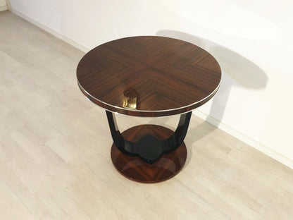 Art Deco Design Palisander Beistelltisch