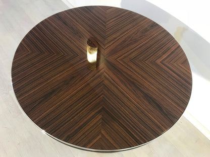 Art Deco Design Palisander Beistelltisch