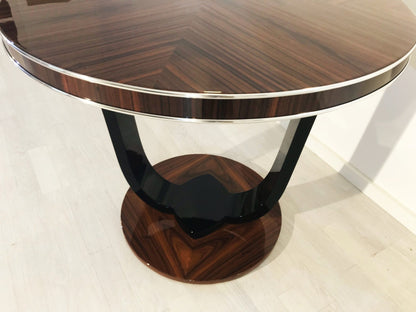 Art Deco Design Palisander Beistelltisch
