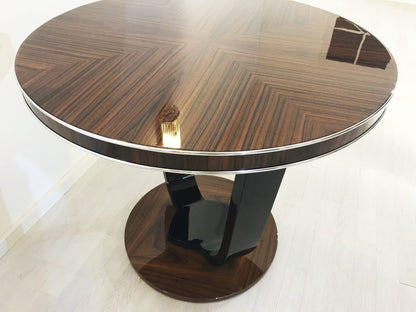 Art Deco Design Palisander Beistelltisch