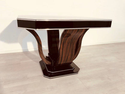Achteckiger Esstisch im Art Deco Design